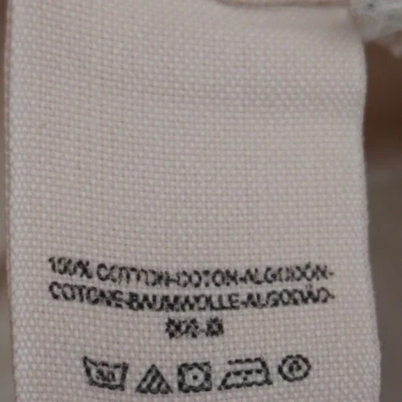 Free People Ombre Dip Dye V-Neck Sweatshirt Peach Cream XS Cotton Pullover - Picture 10 of 12